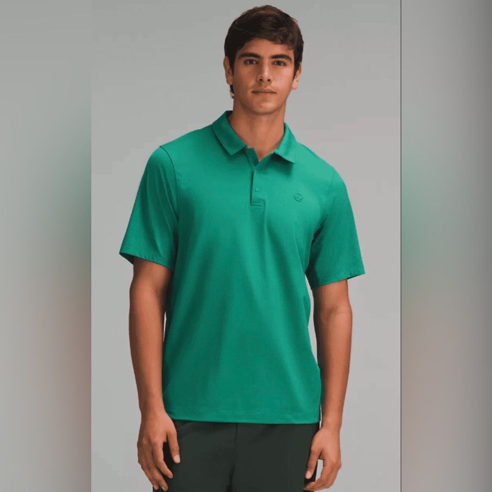 Lululemon Logo Sport Polo Short Sleeve